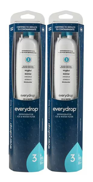 everydrop® Water Filter 3 | everydrop® Filter 3 | everydrop® Refrigerator Filter 3 | everydrop® Fridge Water Filter 3 | everydrop® Replacement Filter 3
